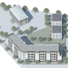 HANS STREITNER ARCHITEKTEN, HSA - WOHNBAU BERLIN PANKOW - 122-Pankow - WOHNBEBAUUNG BERLIN-Pankow