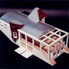 HANS STREITNER ARCHITEKTEN, HSA - HAUS 01 Long Island, NY - 13-Griems - MODELLFOTO