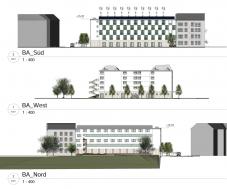 HANS STREITNER ARCHITEKTEN, HSA - ALDI Wohnen Silbersteinstraße - 160-ALDI-Silbersteinstrasse - ALDI WOHNEN