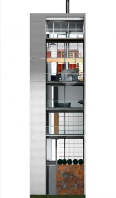 HANS STREITNER ARCHITEKTEN, HSA - HAUS 05 Berlin Townhouses - 54-Haus05 - Townhouse AL1