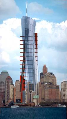HANS STREITNER ARCHITEKTEN, HSA - GROUND ZERO, New York City - Tower - Tower